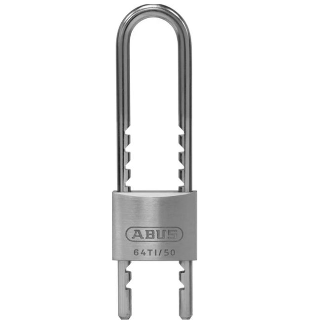 Hovedbilde Hengelås 64TI/50HB60-150mm aluminium titalium