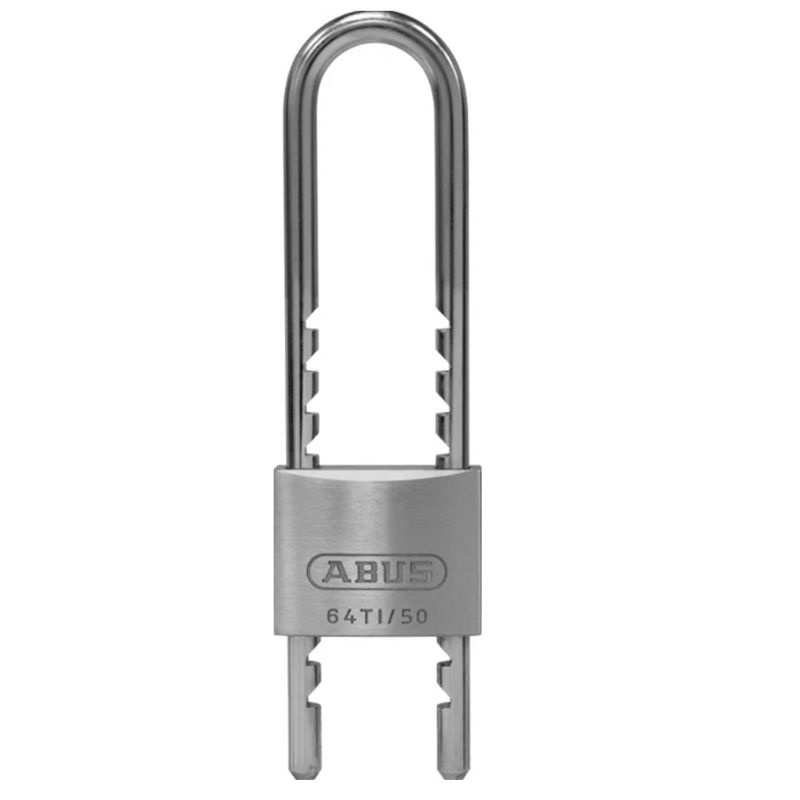 Hengelås 64TI/50HB60-150mm aluminium titalium